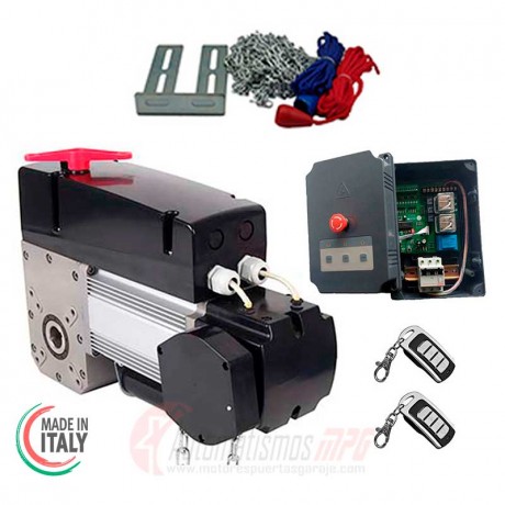 Kit motor al eje para puerta seccional industrial - INDUS 100